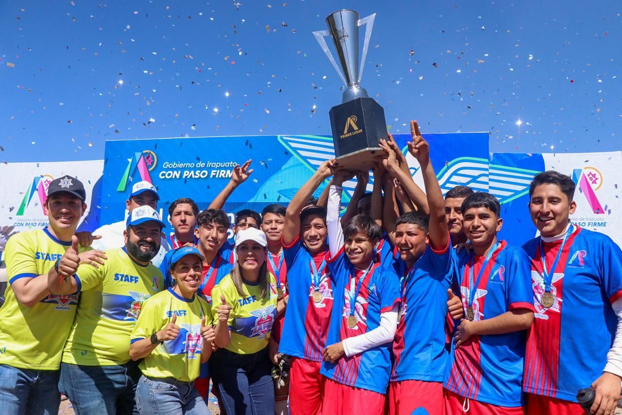 ¡Campeones! Purísima del Jardín se corona en la 'Liga por la Paz' de Irapuato 