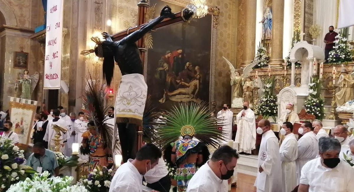 Señor del Hospital Salamanca afina detalles para la Semana Santa 2023