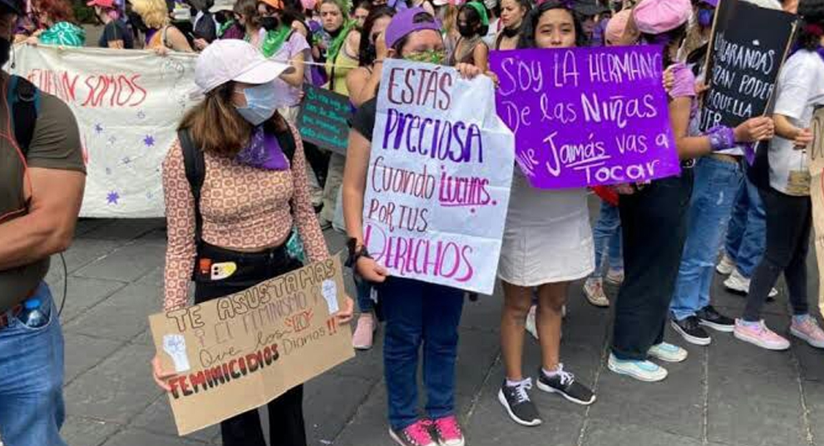 Previo al 8M, ciudadanos criminalizan las marchas feministas en Irapuato 