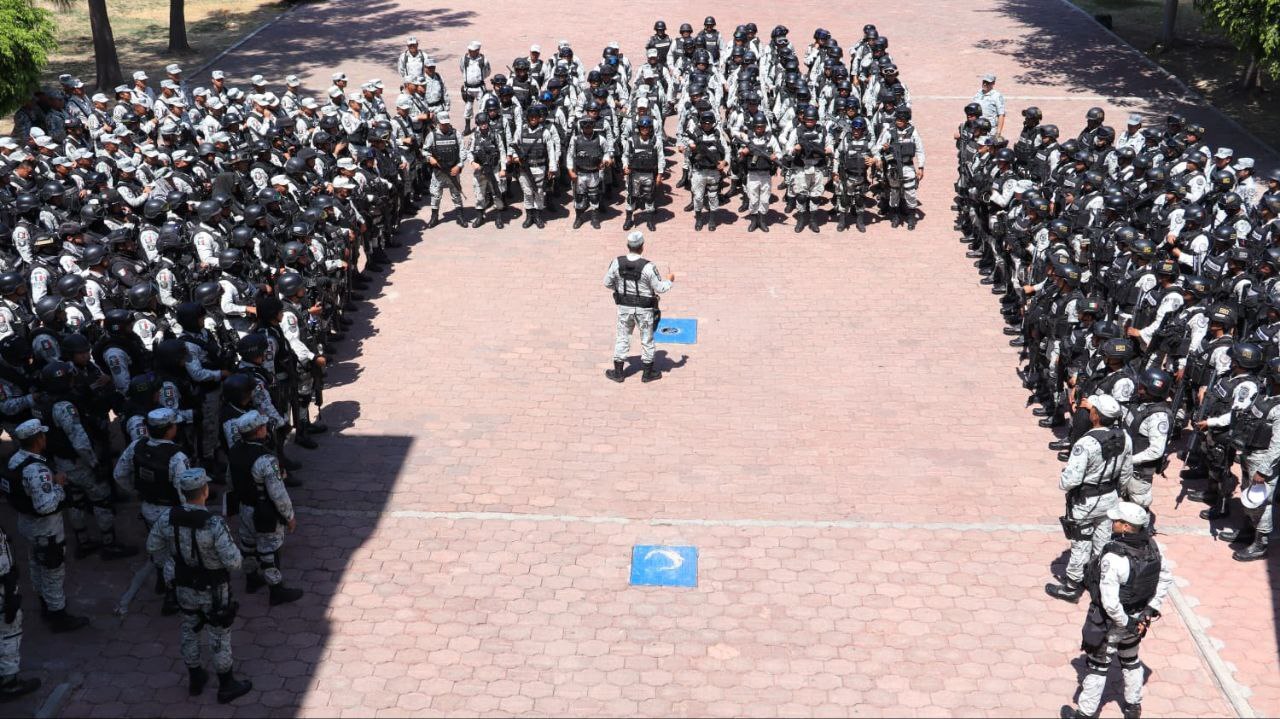 Refuerzan seguridad en Salamanca y Celaya con 500 elementos de la Guardia Nacional