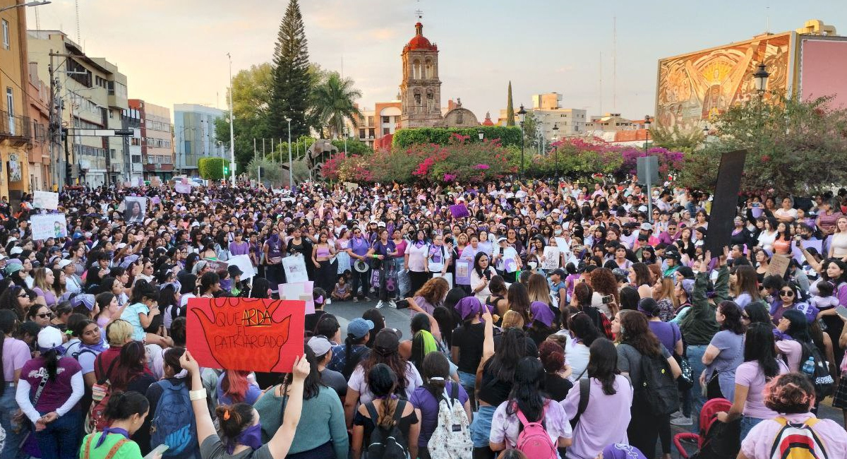 Restan muchas manifestaciones de mujeres en Irapuato para Brecha de desigualdad 