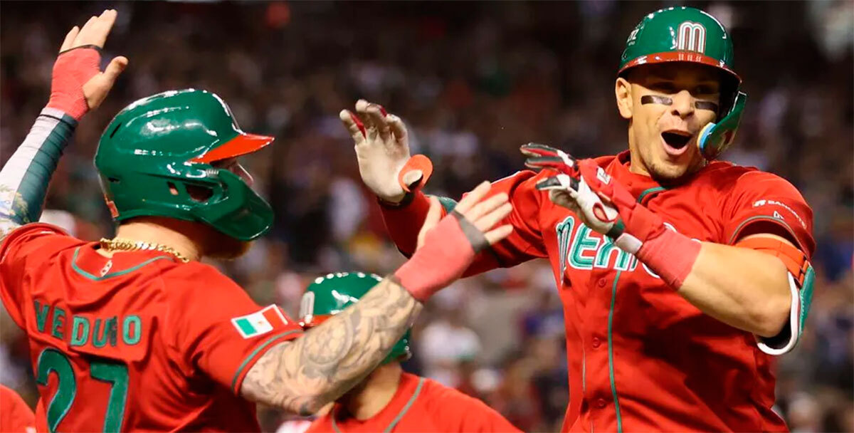 México arrasa ante Estados Unidos en Clásico Mundial de Beisbol; AMLO dedica elogios