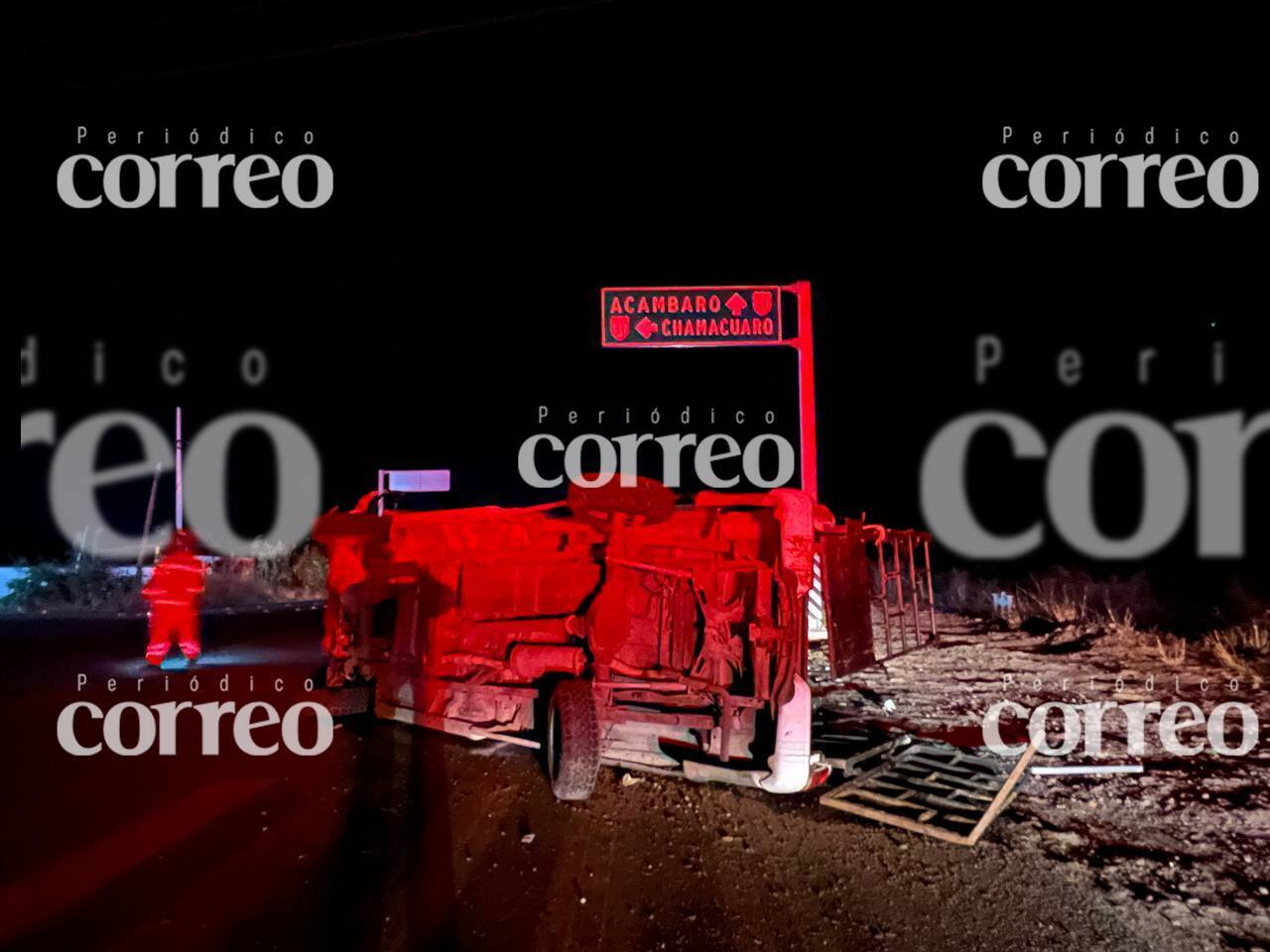 Accidentes vehiculares en Guanajuato dejan saldo de dos muertos y 4 lesionados