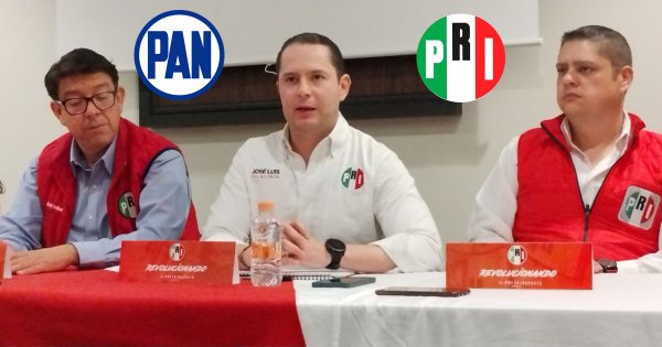 Desde Irapuato, coordinador del PRI promueve alianza con el PAN en Guanajuato y México