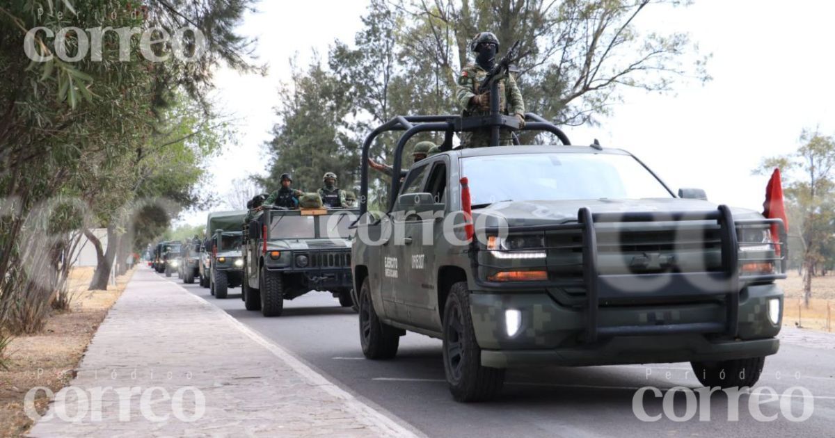 Refuerzan a León, Irapuato y Celaya con 700 elementos de GN y Ejército