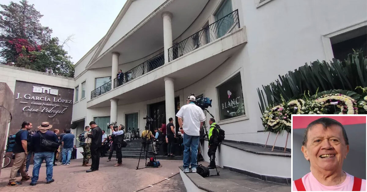 Familiares y amigos despiden a Chabelo en ceremonia íntima 