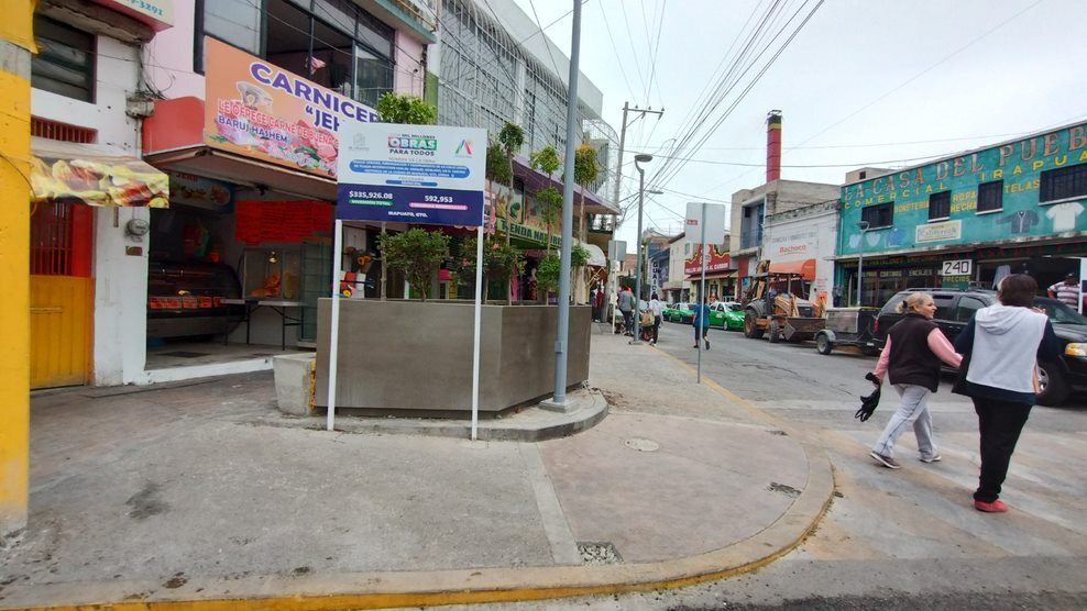 Modificarán las jardineras de Leandro Valle en Irapuato para no afectar a negocios locales 