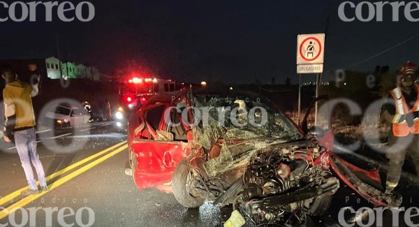 Accidente carretera Querétaro- San Miguel de Allende deja 4 lesionados 