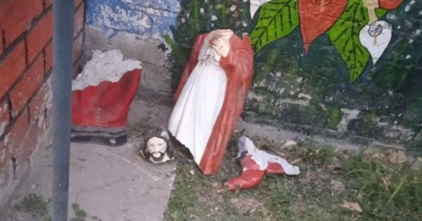 Roban y vandalizan altar del campo “Los Ramírez” en Valtierrilla, Salamanca