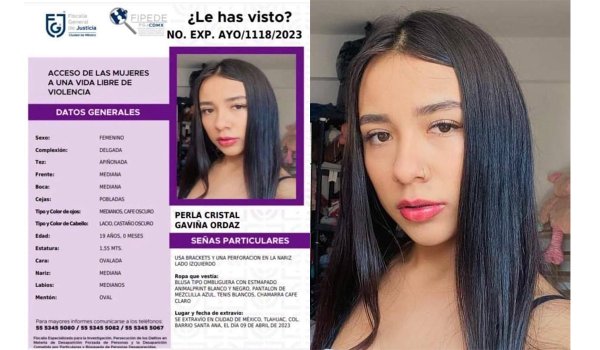 Buscan a Perla Gaviño en León: desapareció hace 5 días cuando viajaba desde la Ciudad de México