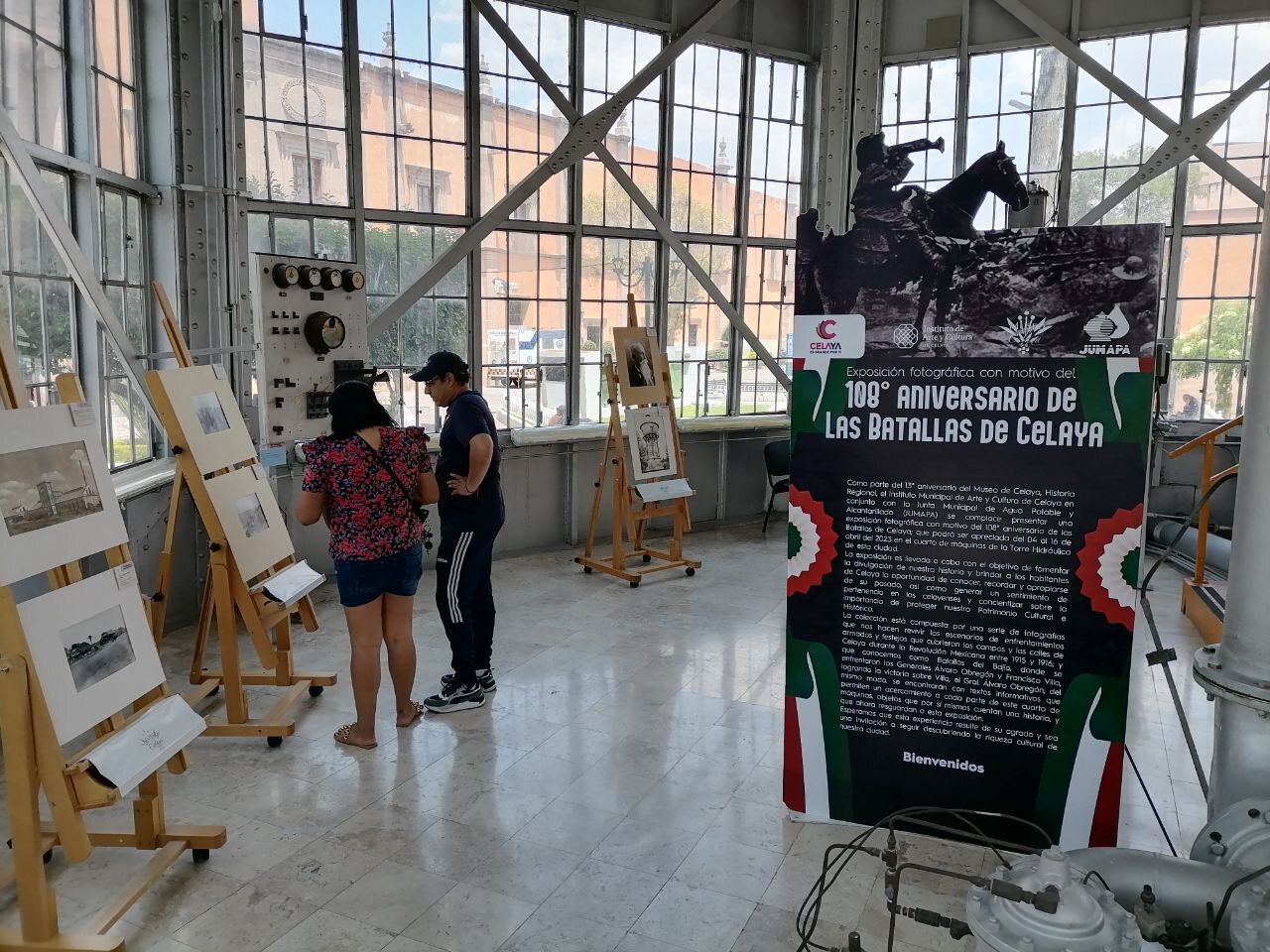 Cierra con éxito galería fotográfica sobre las Batallas de Celaya