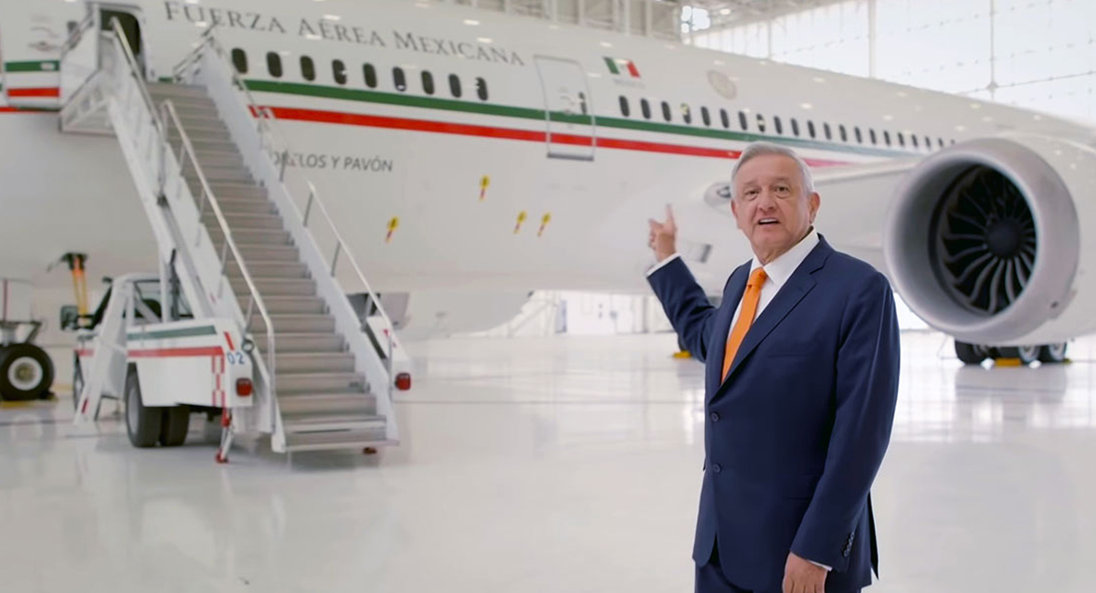 AMLO revela posibilidad de venta del avión presidencial; con el recurso construirían 2 hospitales 