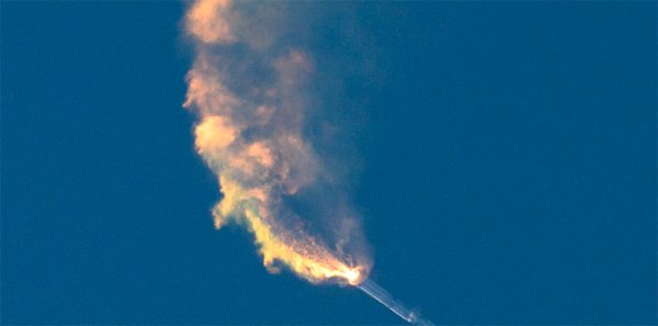 A minutos de su despegue, explota el gran cohete Starship de Elon Musk