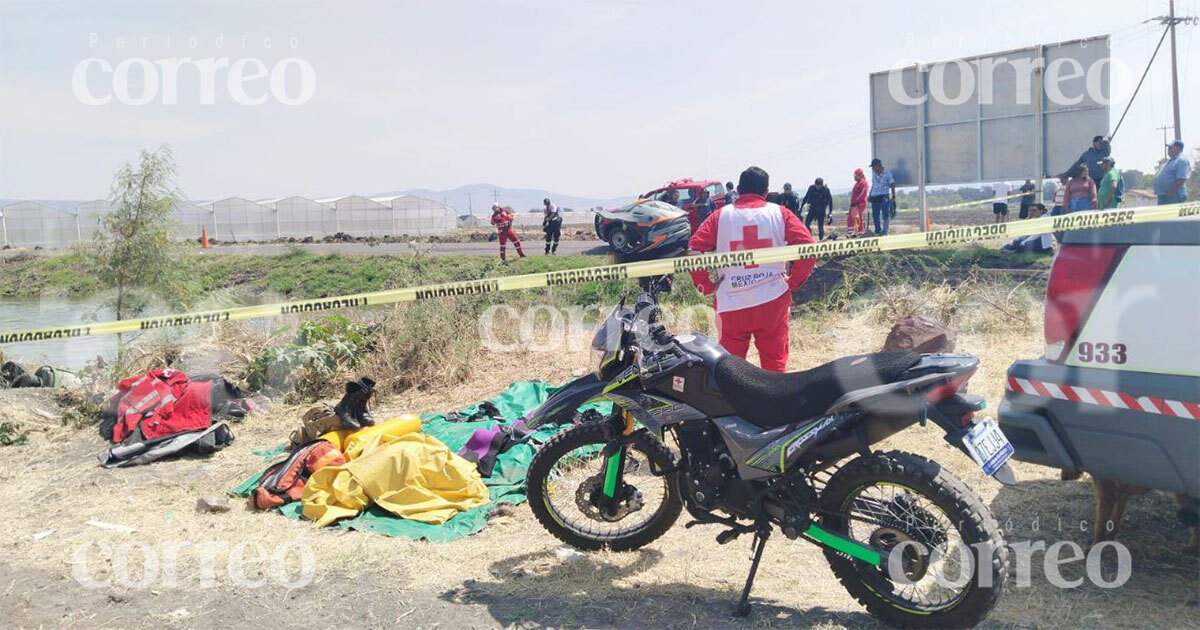 Accidente deja un motociclista muerto tras caer en el canal de Oteros en Salamanca