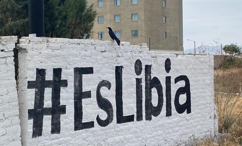 PAN se deslinda de bardas pintadas con #EsLibia en Guanajuato; “no hay a quien reclamarle”, señalan