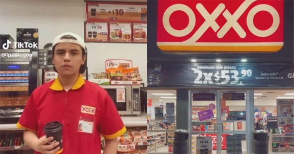 ¿Es cine? Empleado de Oxxo se hace tendencia por filmar su trabajo al estilo de Wes Anderson