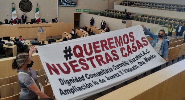 Vecinos de Lo de Juárez denuncia en el congreso amenazas del gobierno irapuatense: 'Tememos por nuestras vidas'