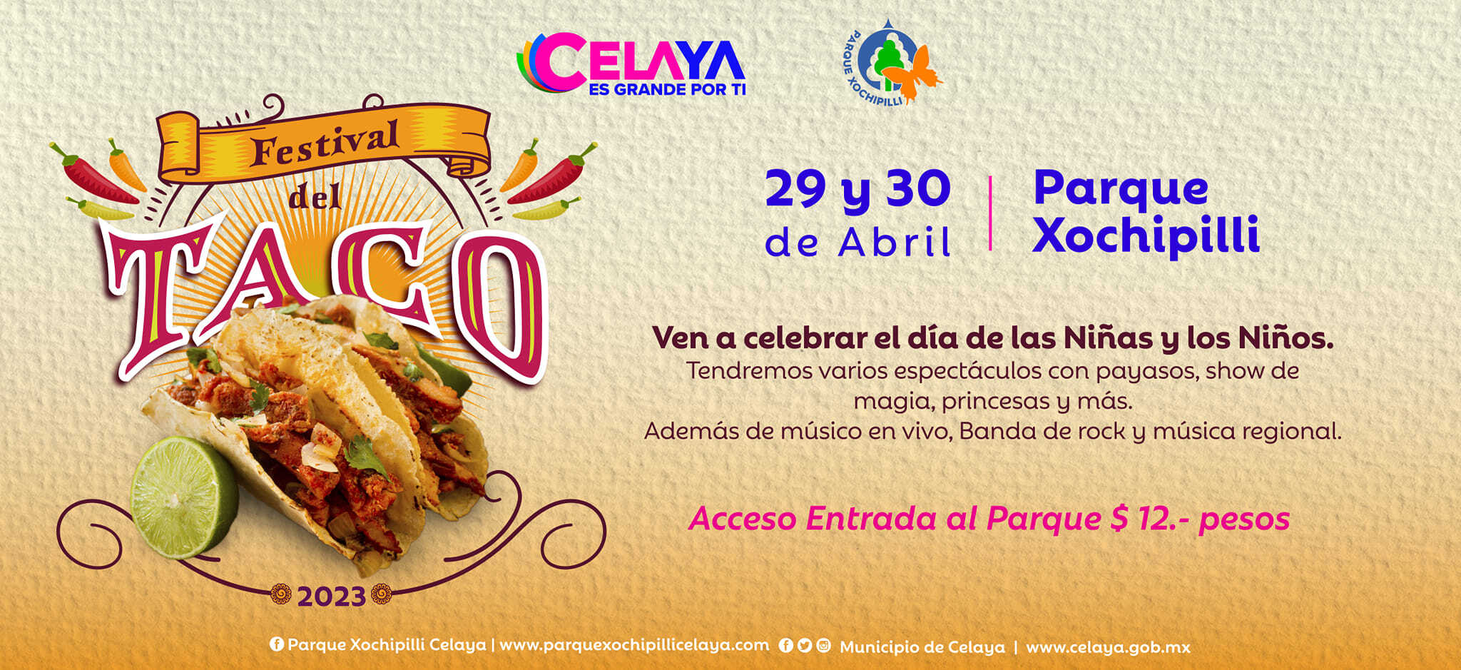 ¿No sabes en dónde comer hoy? La Feria del Taco en Celaya te espera