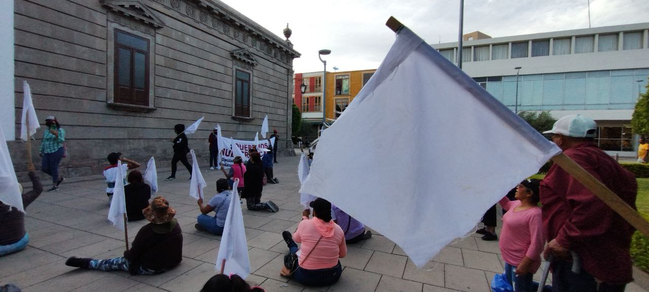 Dignidad Comunitaria Coronilla Nazahua protesta en Irapuato; acusa intimidación de autoridades