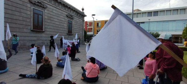 Dignidad Comunitaria Coronilla Nazahua protesta en Irapuato; acusa intimidación de autoridades