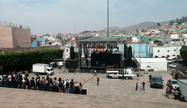 Concierto de Siddhartha en Guanajuato no se suspende; ya alistan todo en la alhondiga 