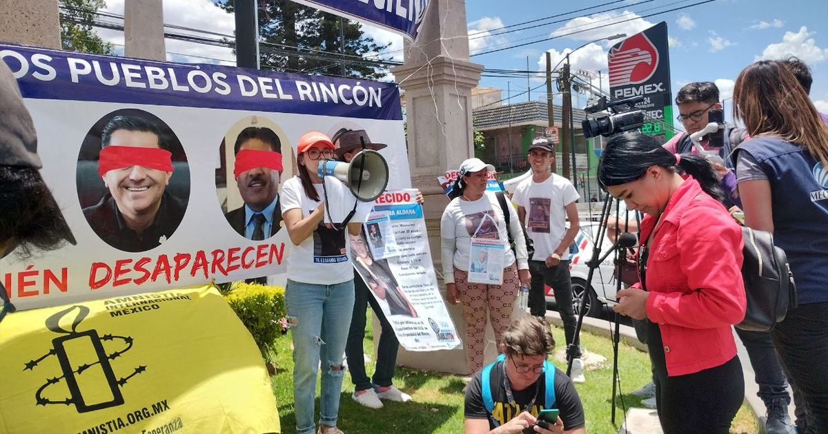 'No tenemos nada qué festejar': madres buscadoras de Guanajuato se manifiestan