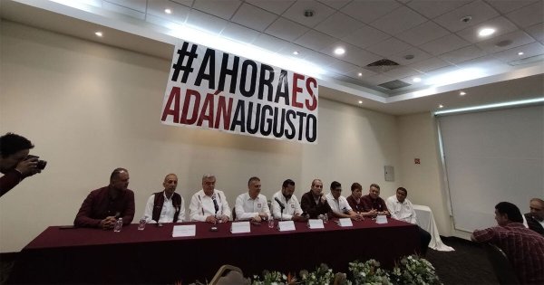 Promueven a Adán Augusto como candidato de Morena a la presidencia en 2024