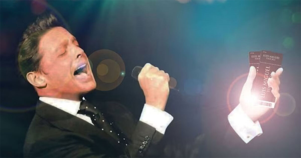 Caos por conciertos de Luis Miguel: revendedores, páginas caídas, filas digitales enormes y hasta sitios web falsos