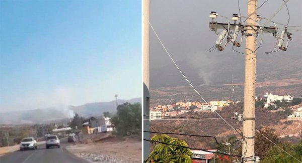 Fumarolas reviven incendio en el basurero de Guanajuato; aún no se ha extinguido por completo