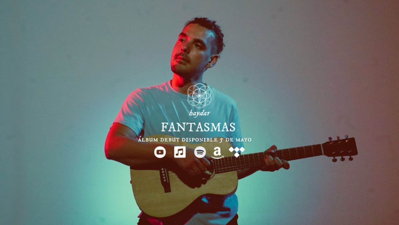 Haydar, cantante de la escena musical independiente, presenta su nuevo disco ‘Fantasmas’