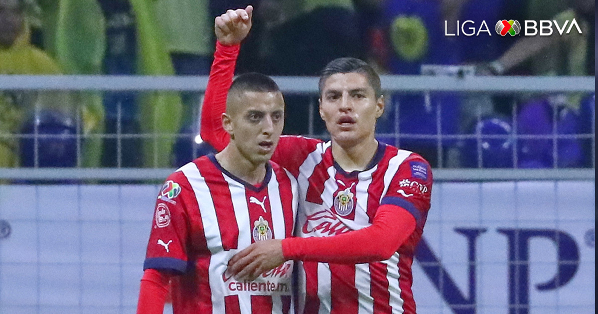 Con 2 asistencias del 'Piojo' Alvarado, Chivas vence al América y es finalista