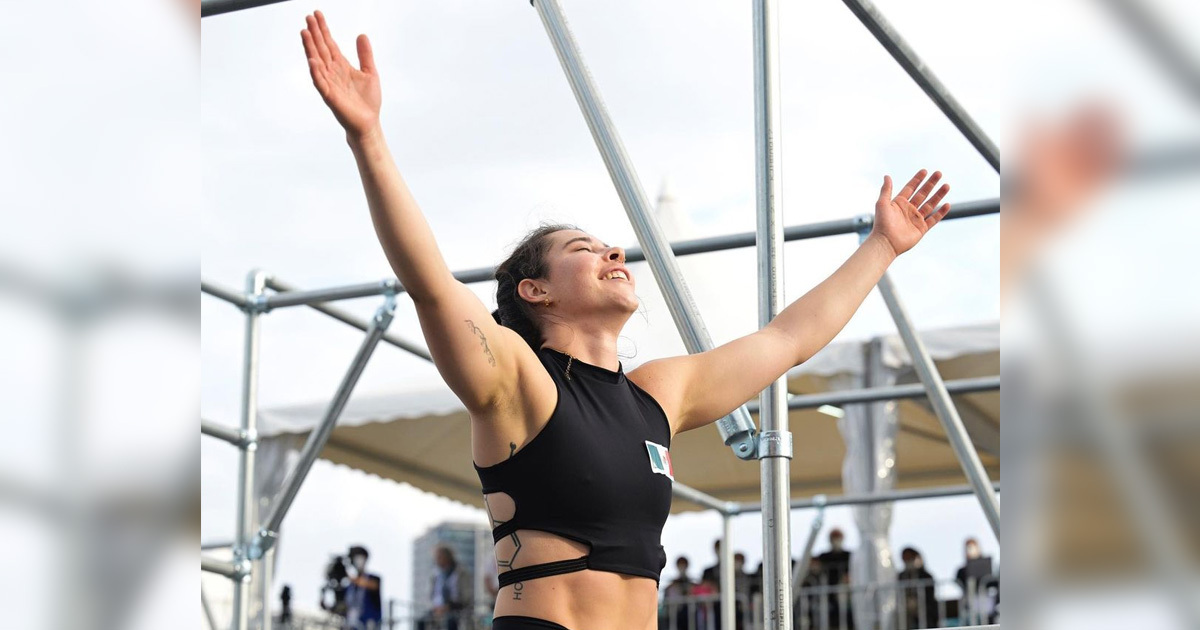 ¡Orgullo mexicano! Ella Bucio gana la medalla de oro en el Mundial de Parkour en Francia