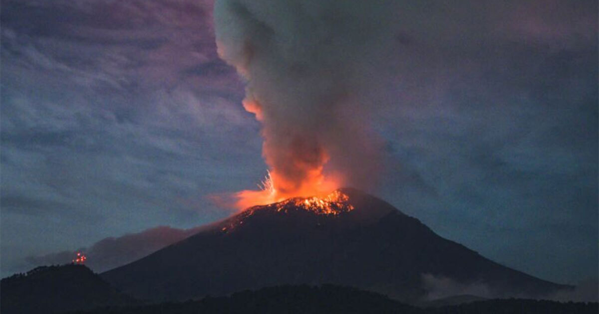 Alerta por el Popocatépetl sube a Amarillo Fase 3; cierran aeropuertos por emergencia