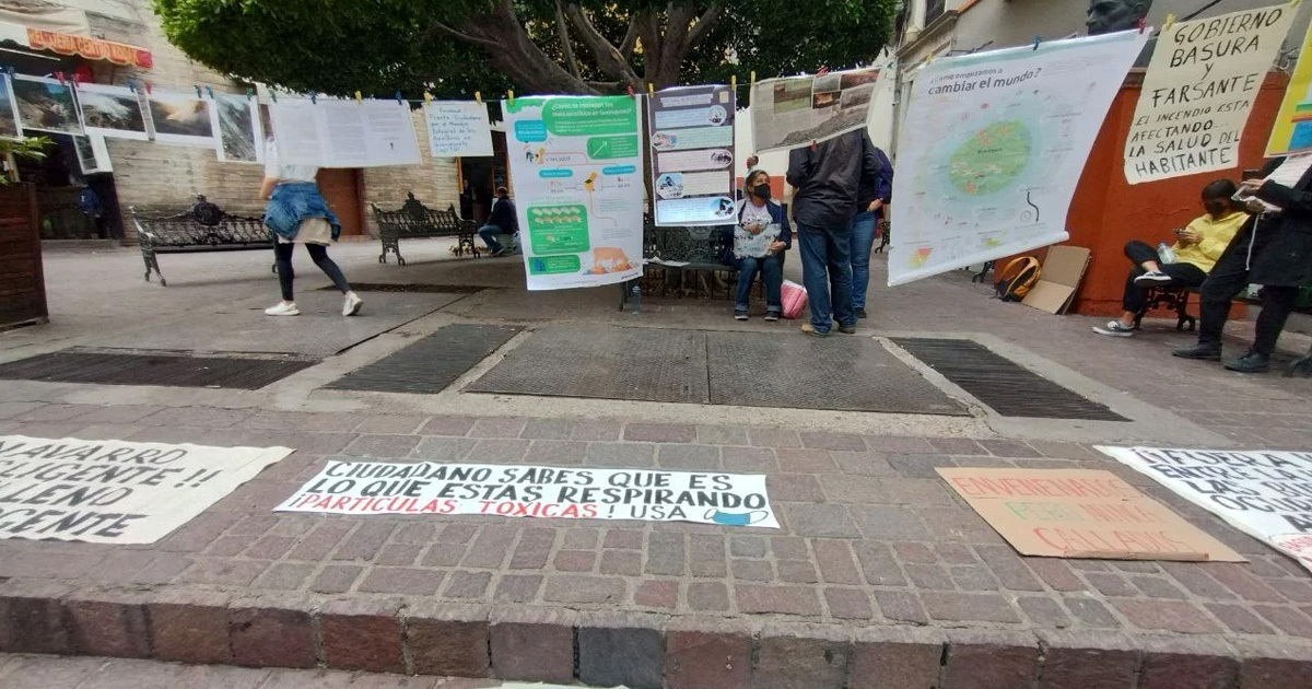 Tras protestas por incendio en el tiradero, alcalde de Guanajuato reitera respeto a manifestaciones