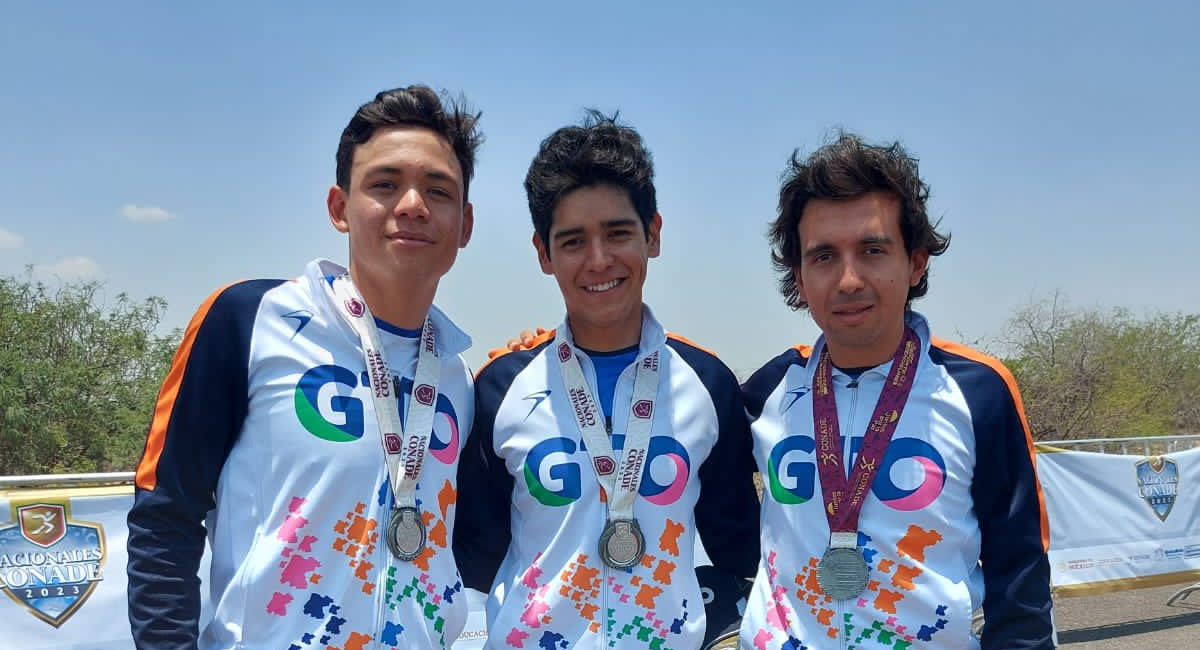 Atletas de Guanajuato brillan en competencias nacionales; consiguen medallas de oro y plata 