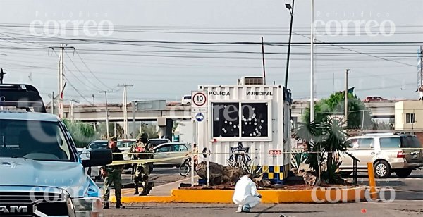 Registran noveno ataque contra Policía de Celaya; abren fuego contra caseta de vigilancia