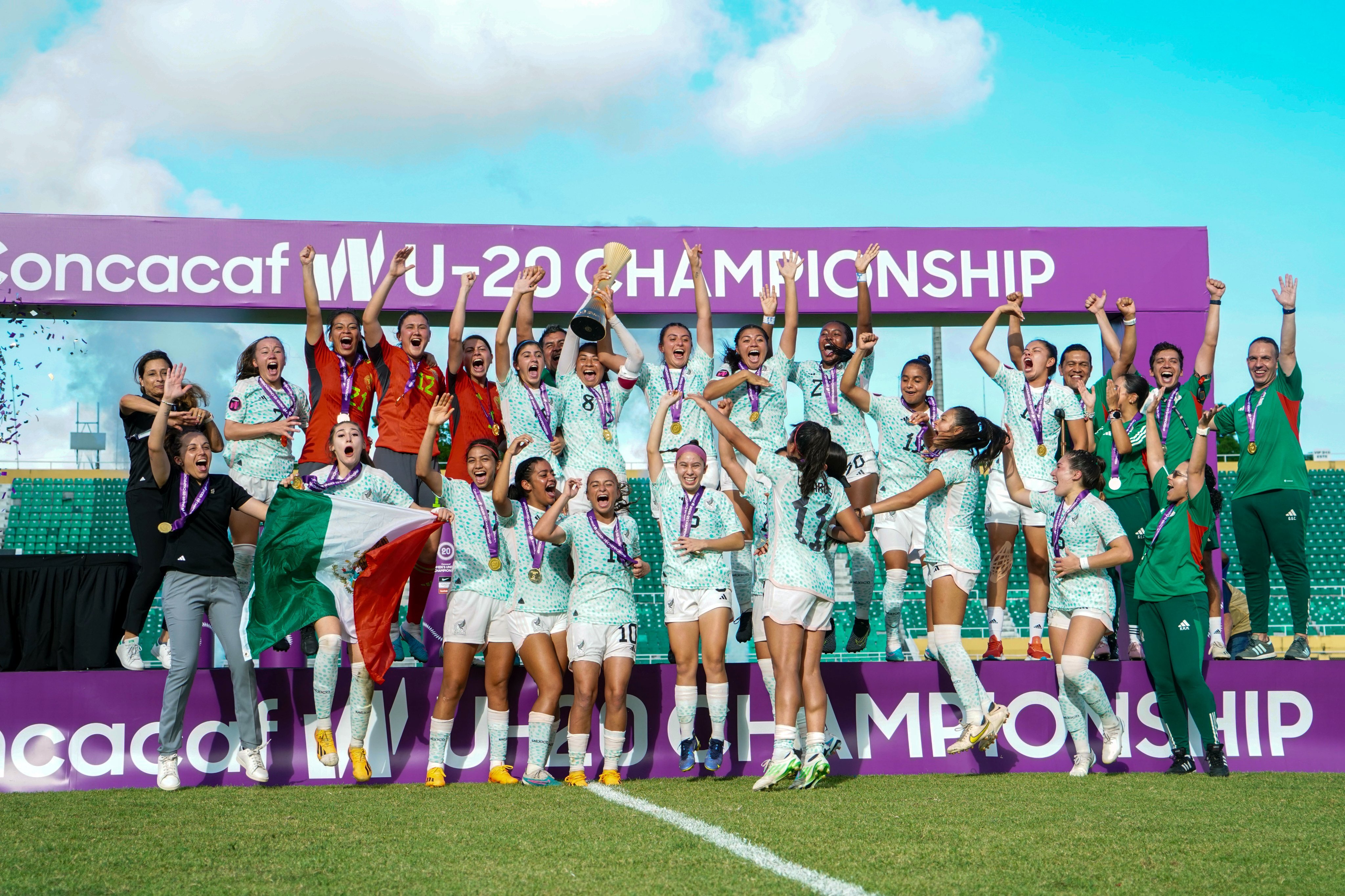 Selección Femenil es campeona de la Concacaf sub-20; venció a Estados Unidos en la Final