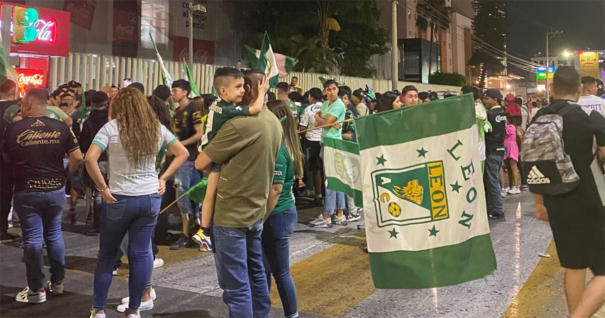 Crónica| Entre chiflidos, banderas y motos verdes: que gane el León es cosa seria