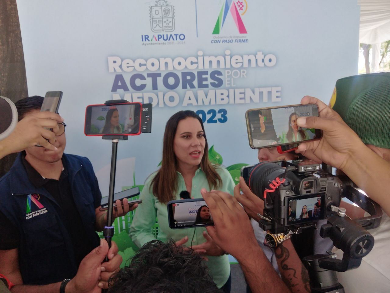 Alcaldesa de Irapuato asegura que no se distrae ante una probable reelección en 2024