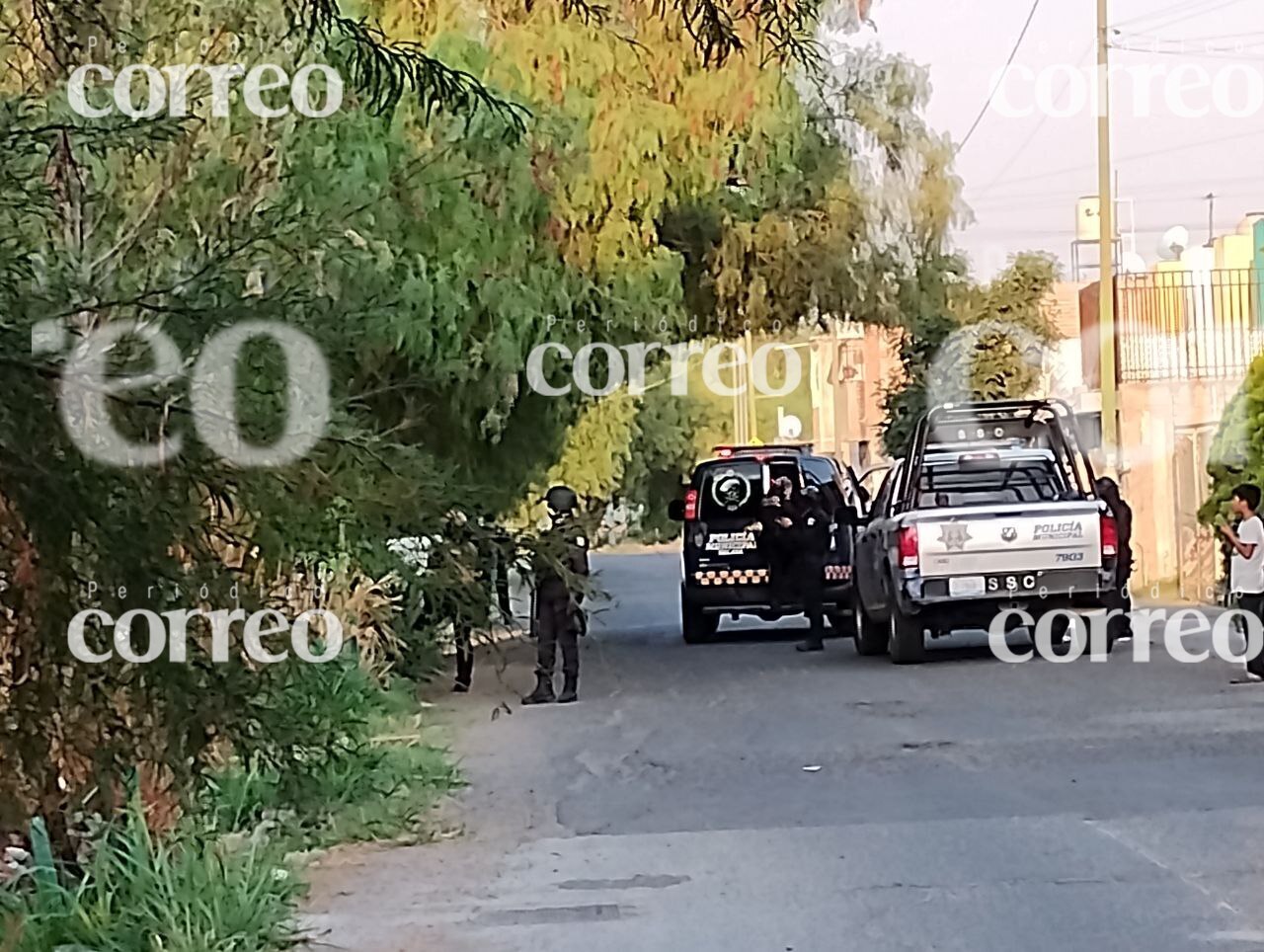 Reportan a persona baleada en Villas del Bajío en Celaya