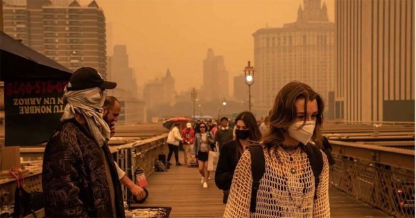 Cielo se despeja en Nueva York y esperan lluvias; incendios en Canadá continúan ardiendo