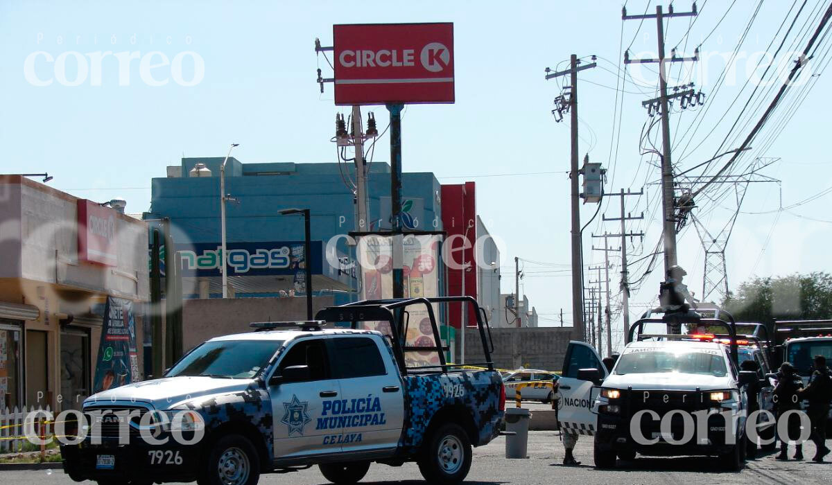 En menos de una hora tres balaceras en Celaya dejan tres muertos y dos lesionados