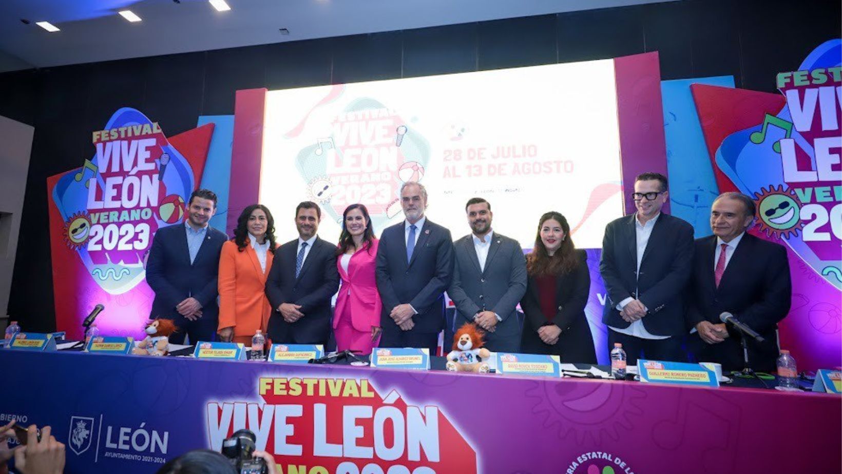 Alejandra Gutiérrez promueve Festival de Verano “Vive León 2023” en CDMX