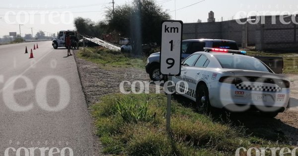 Choque en la San Luis de la Paz-Dolores Hidalgo deja un muerto y dos lesionados de gravedad 