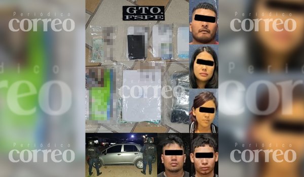 Detienen en Dolores Hidalgo a banda de extorsionadores y prestamistas colombianos 