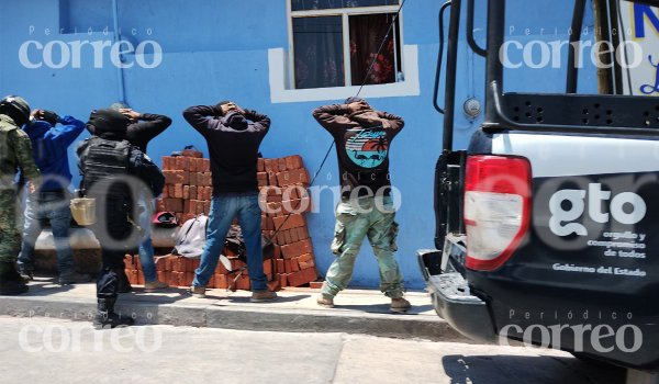 Balacera en comunidad de Pénjamo deja a seis detenidos frente a Ojo de Agua