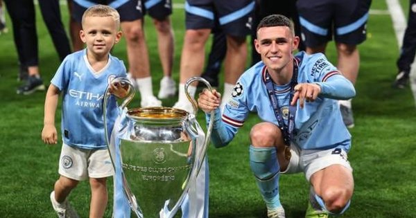 ¿Sabías que al hijo de Phil Foden le apodan 'El Wey'? Te decimos por qué