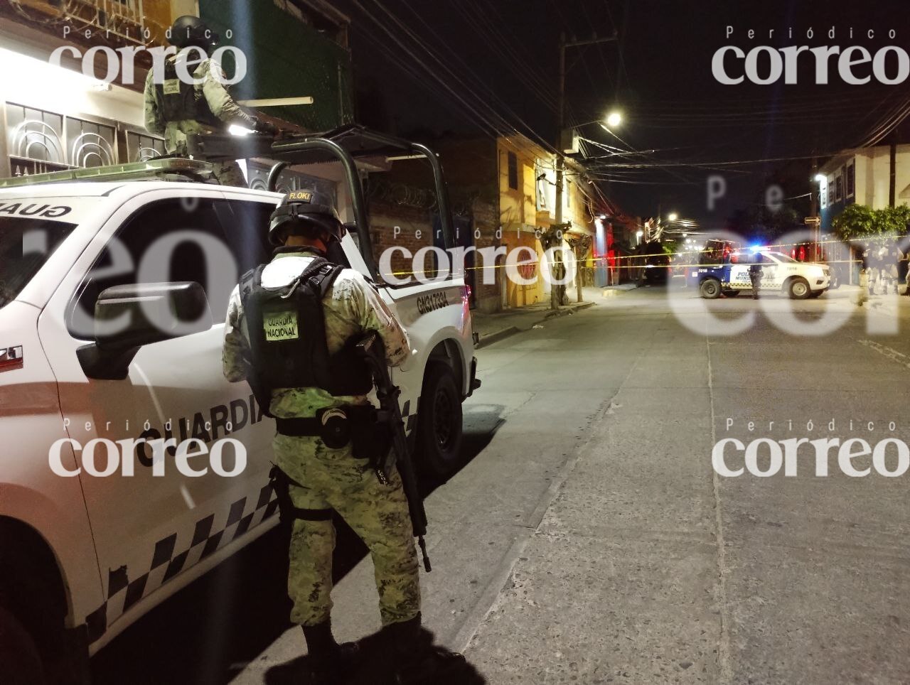 Asesinan a balazos a una mujer en la calle Presa Falcón en Celaya