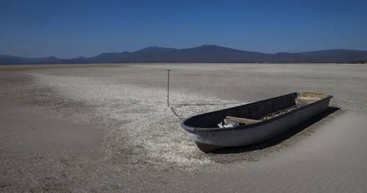 Escasez de agua en el Lago de Cuitzeo afecta a pescadores y a 8 mil 500 personas 