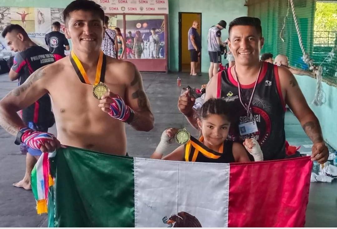 ¡Mizuki Ramos lo logró! La pequeña de 8 años es campeona de Muay Thai